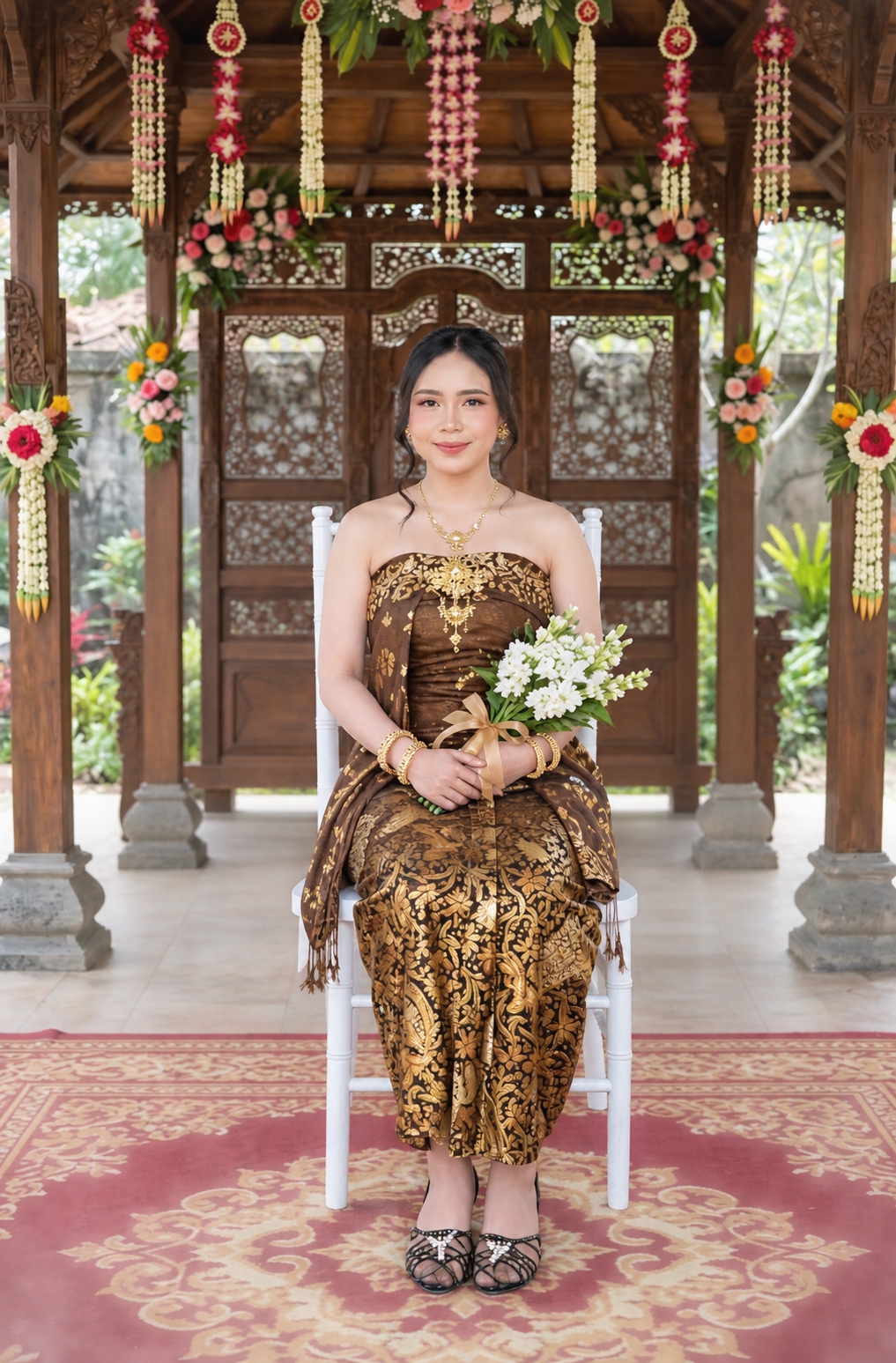 Foto mempelai wanita Lely